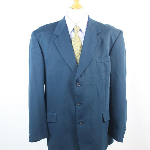 Willson Mens Green Suit Jacket 44 Chest (Regular)