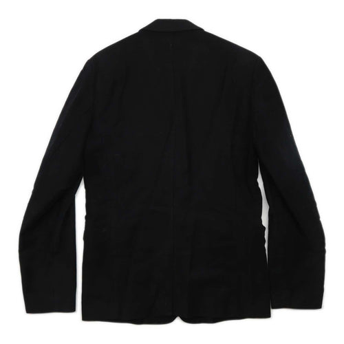 Gap Mens Cotton Black Suit Jacket 34 Chest (Long)