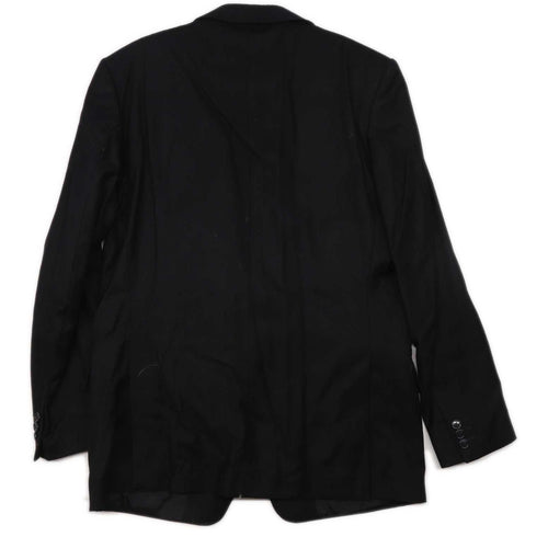 Moss Bros Mens Wool Black Suit Jacket 40 Chest (Regular)