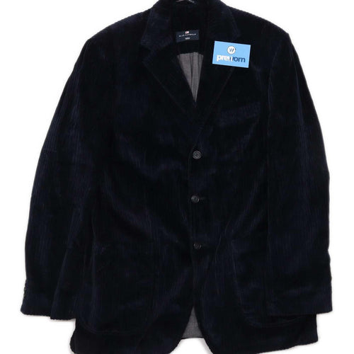 Blue Harbour Mens Cotton Blue Suit Jacket 38 Chest (Regular)