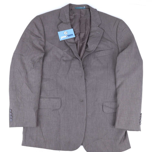 Taylor & Wright Mens Brown Suit Jacket 40 Chest (Short)