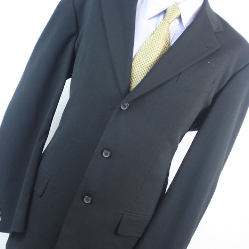 Butler & Webb Mens Black Suit Jacket 44 Chest (Regular)