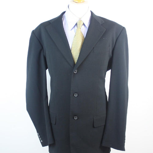 Butler & Webb Mens Black Suit Jacket 44 Chest (Regular)
