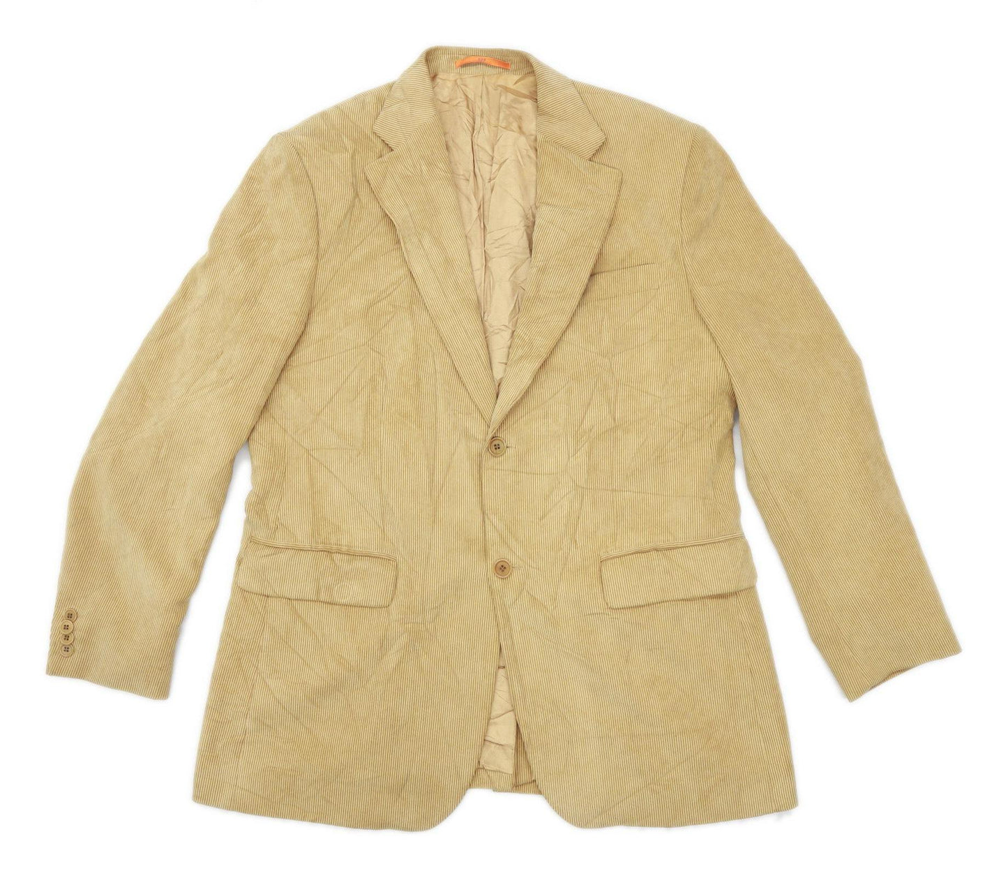 Springfield Mens Beige Suit Jacket 44 Chest (Regular)
