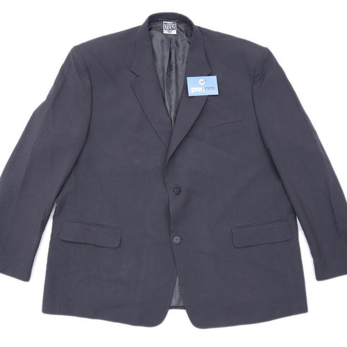 Premier Man Mens Grey Suit Jacket 52 Chest (Regular)