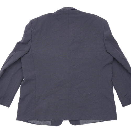 Premier Man Mens Grey Suit Jacket 52 Chest (Regular)
