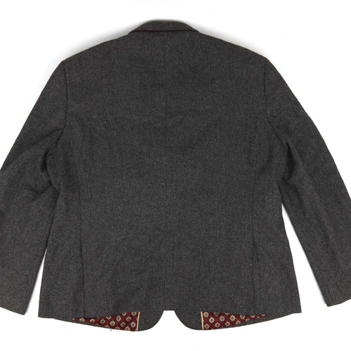 Matalan Mens Grey Suit Jacket 48 Chest (Regular)