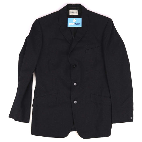 Cobleys Mens Black Suit Jacket 38 Chest (Regular)
