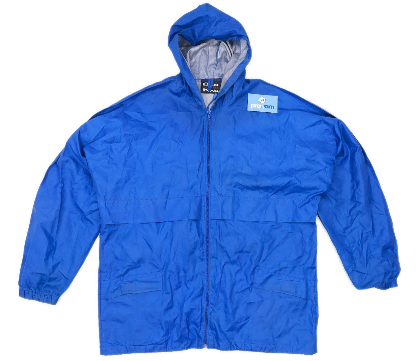 Bag the Kag Mens Size S Blue Raincoat