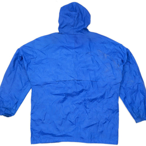Bag the Kag Mens Size S Blue Raincoat