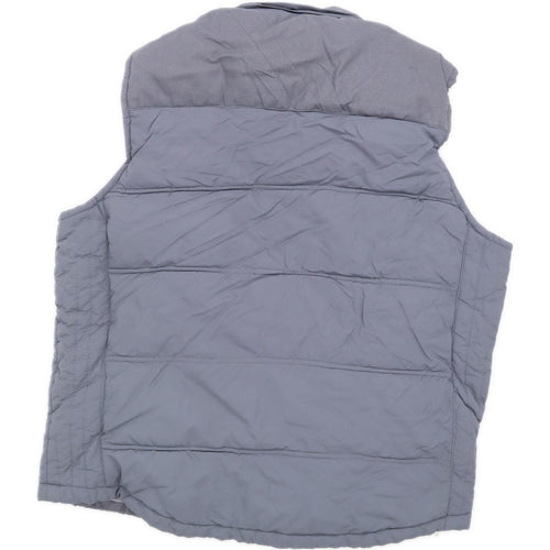 River Island Mens Size XL Grey Gilet