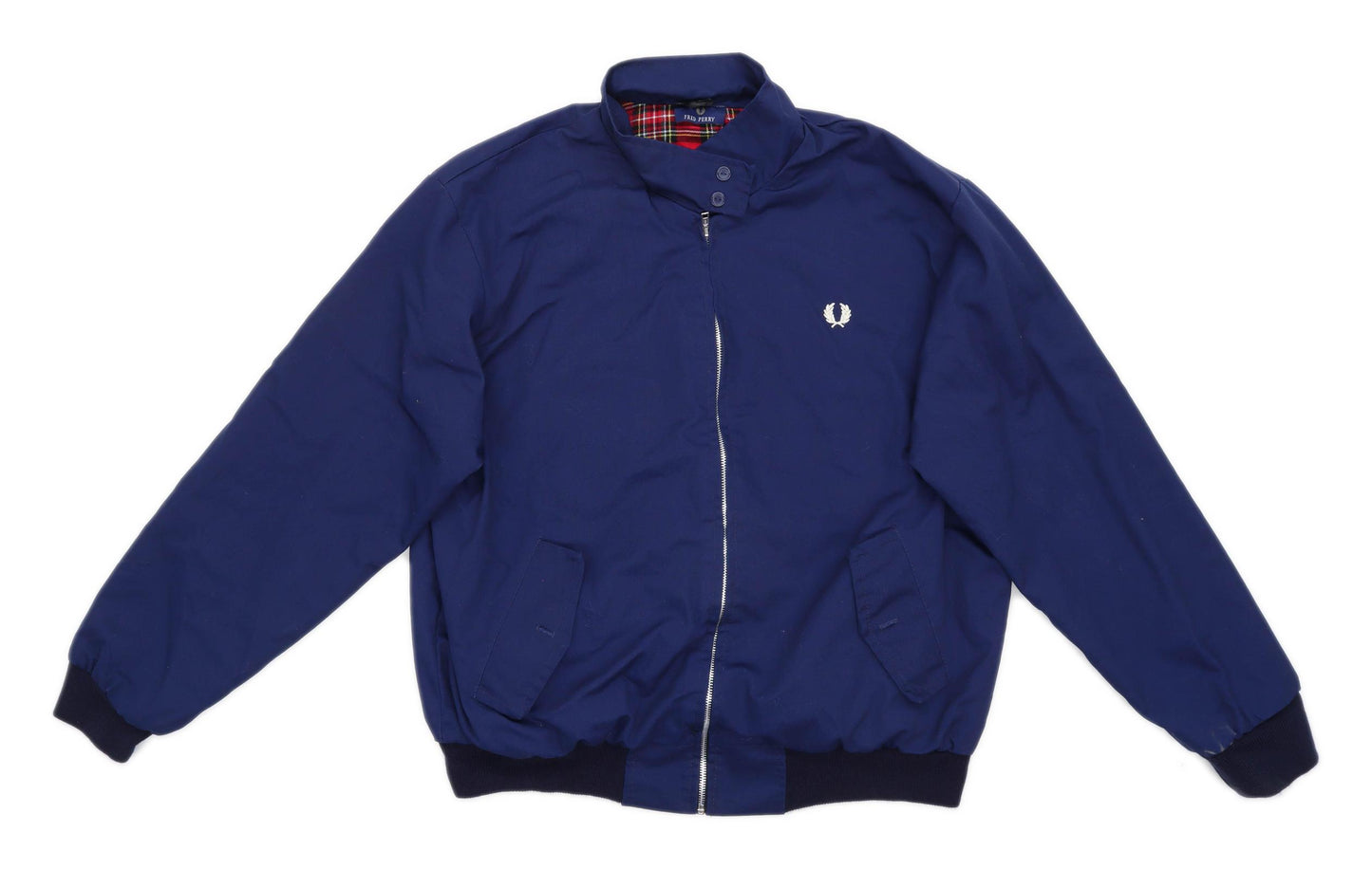 Fred Perry Mens Size L Blue Jacket