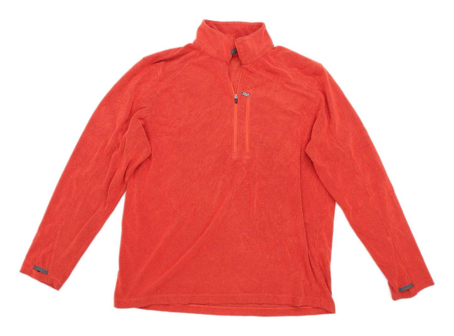 Rohan Mens Size L Fleece Orange Jacket