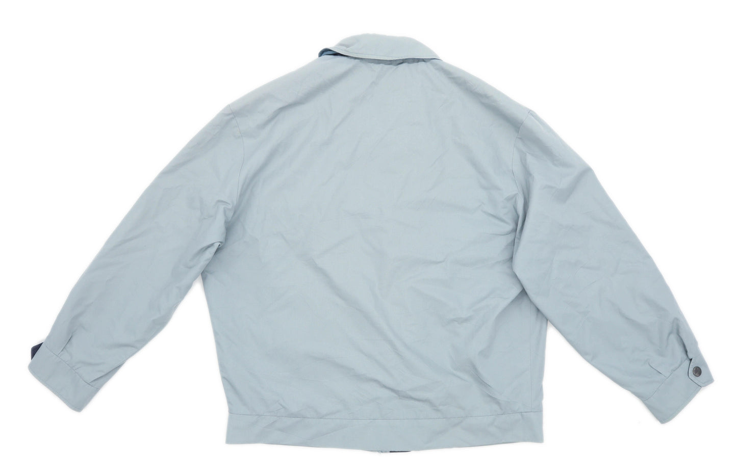 Aldon Mens Size L Cotton Blue Jacket