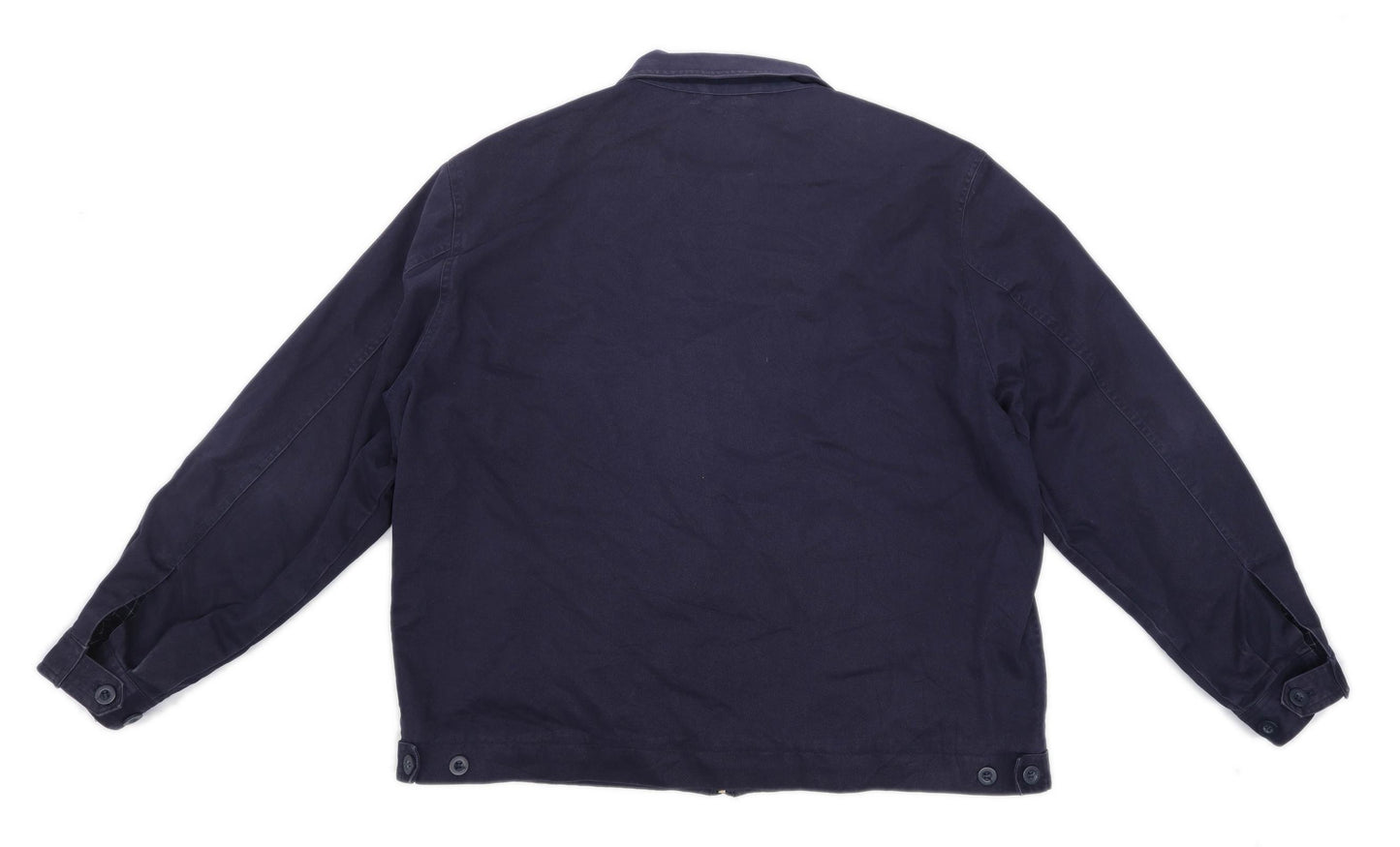 Easy Mens Size XL Cotton Blue Jacket