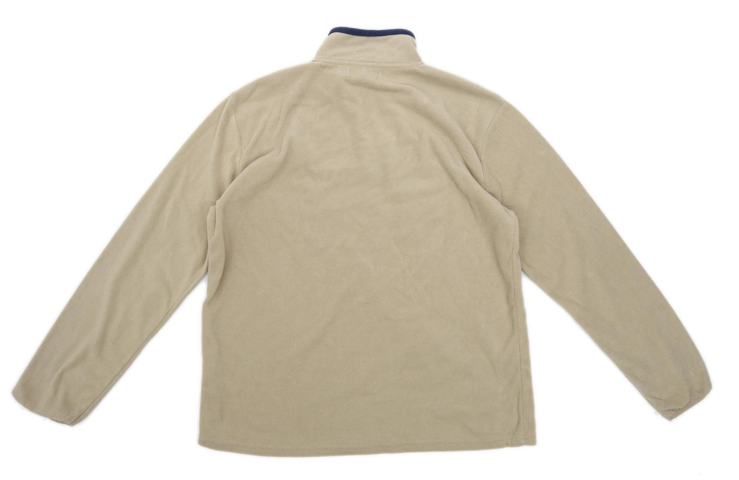 Atlas Mens Size L Fleece Beige Jacket
