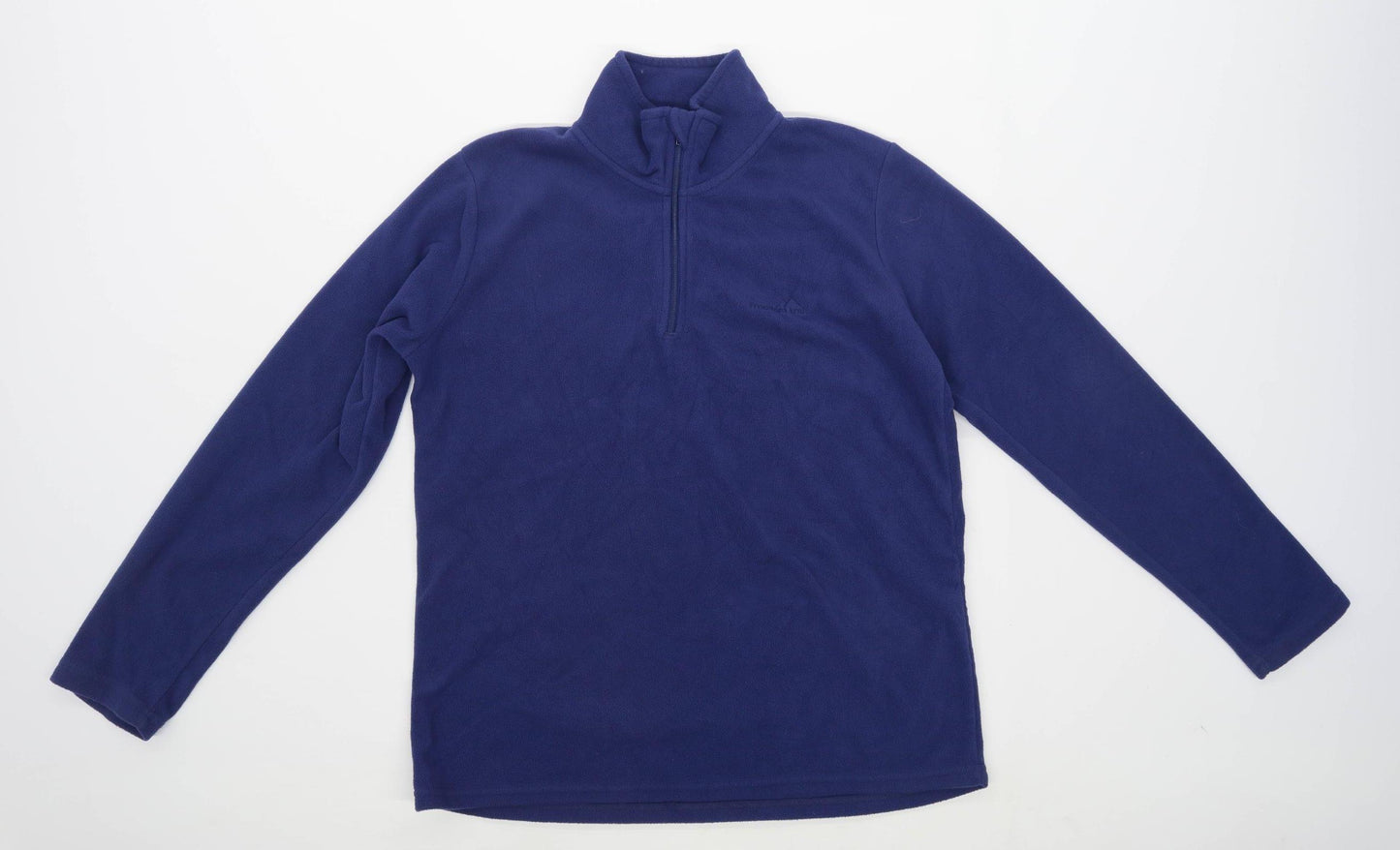 Freedom Trail Mens Size M Fleece Blue Jacket