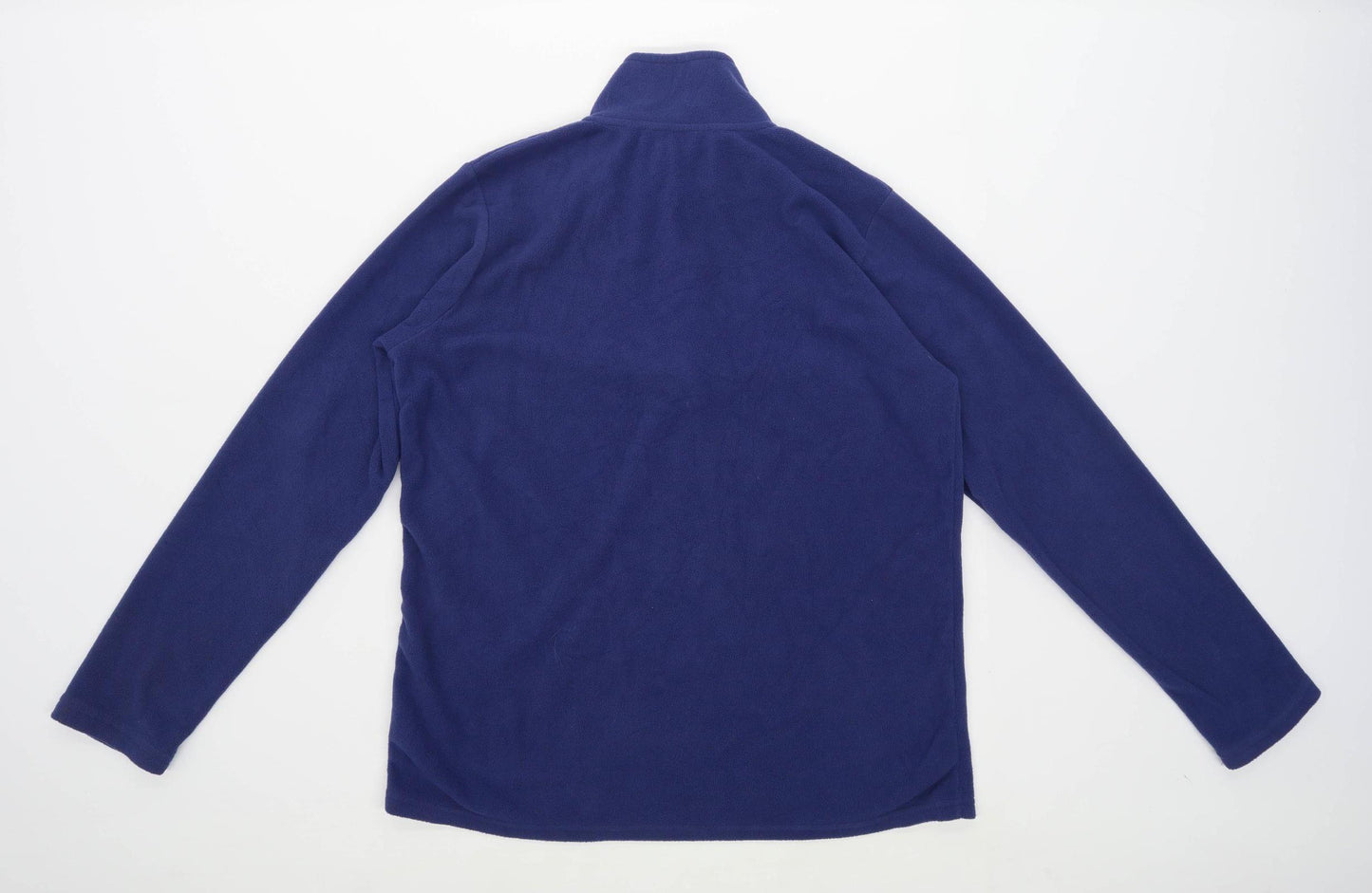 Freedom Trail Mens Size M Fleece Blue Jacket