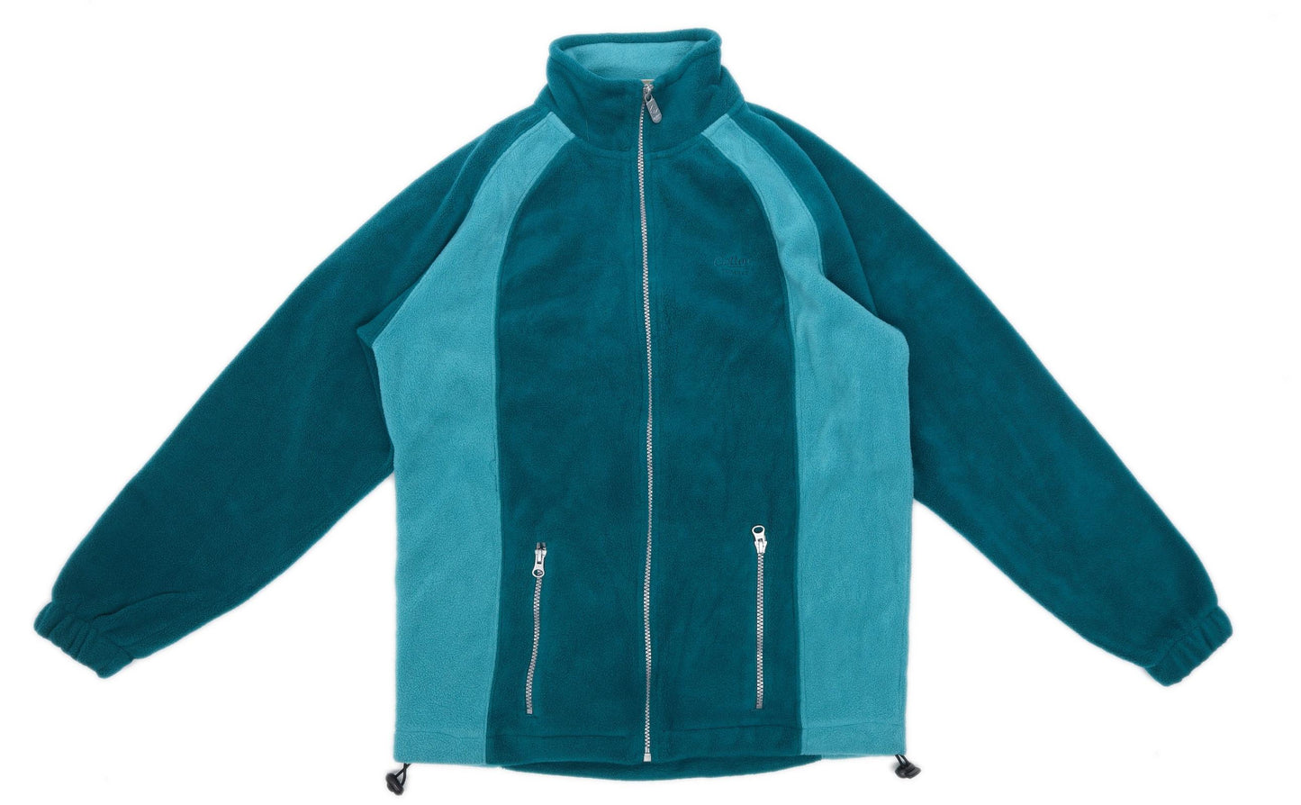 Cotton Traders Mens Size S Fleece Blue Jacket