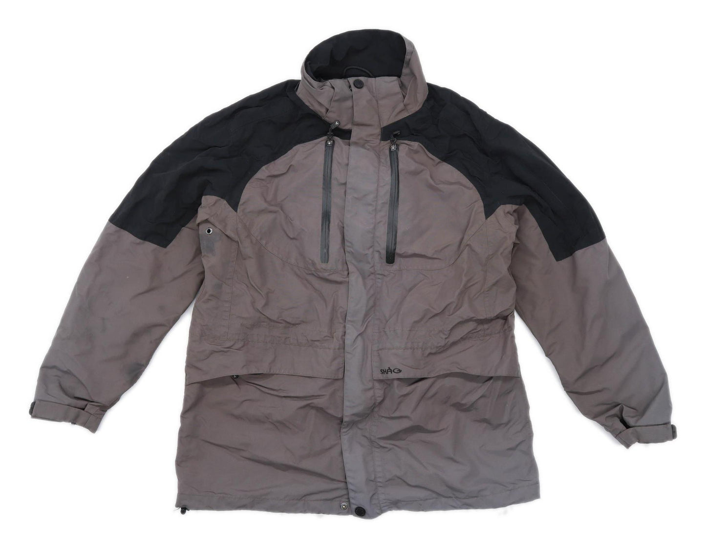 Skag Mens Size L Grey Waterproof Coat