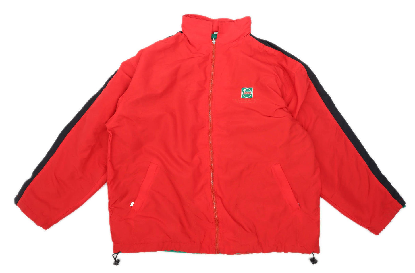 Castrol Mens Size 4XL Cotton Blend Red Jacket
