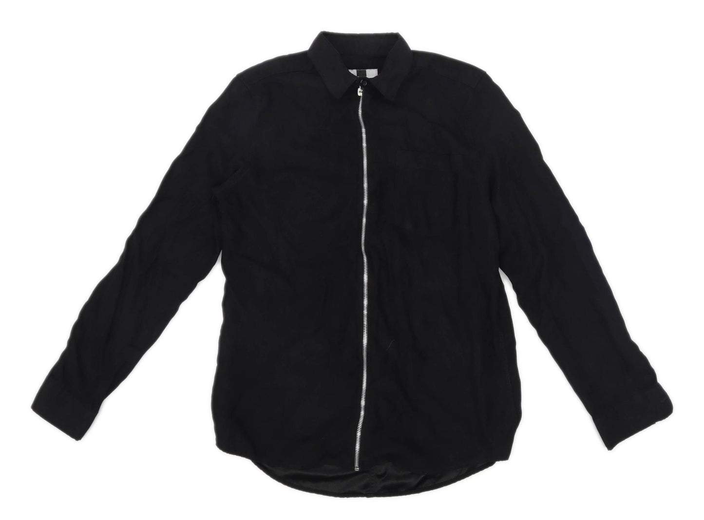 Topman Mens Size XS Black Jacket