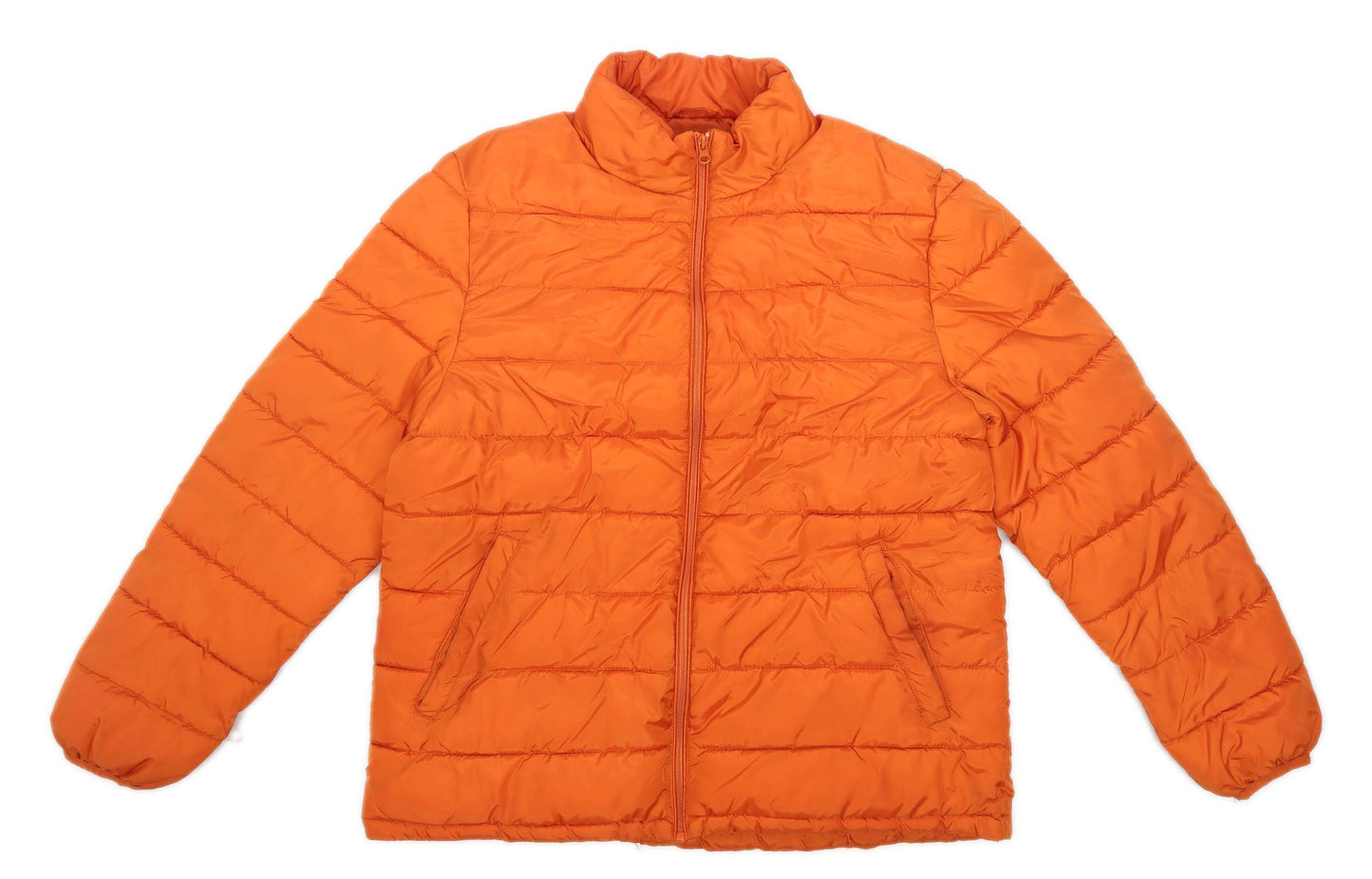 ACW 85 Mens Size XL Orange Puffer Jacket