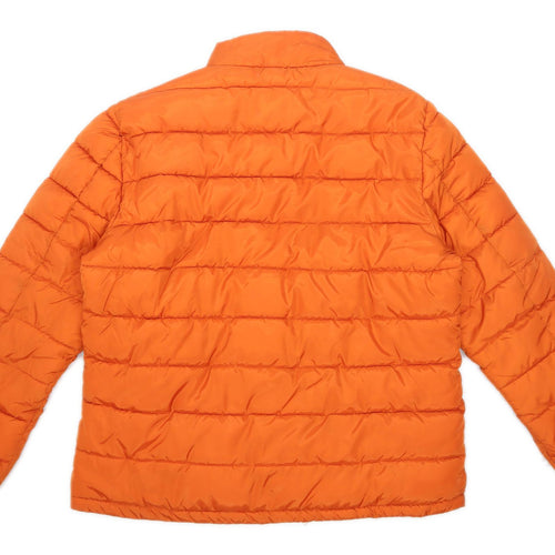 ACW 85 Mens Size XL Orange Puffer Jacket
