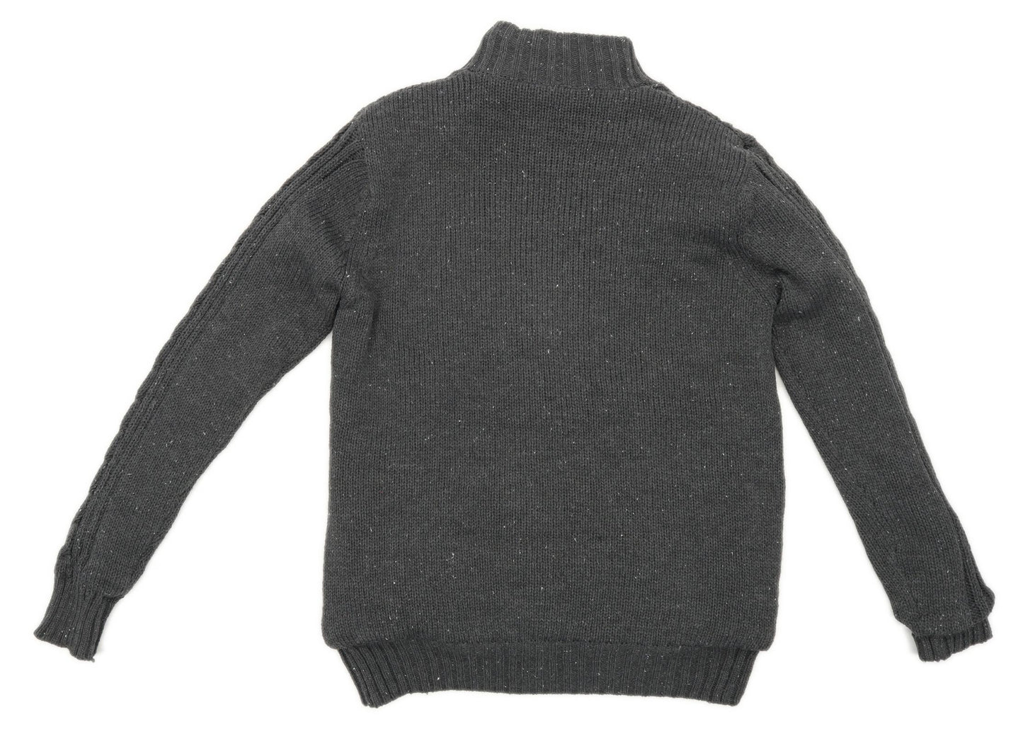 Livergy Mens Size L Grey Fleece Lining Jacket