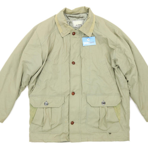 Aldon Mens Size XL Green Midweight Coat