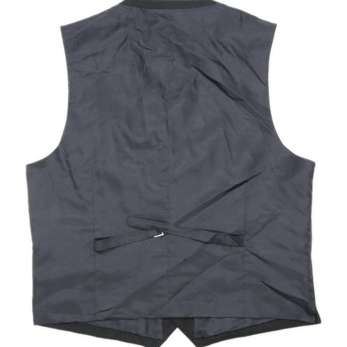 Greenwoods Mens Size 42 Grey Waistcoat