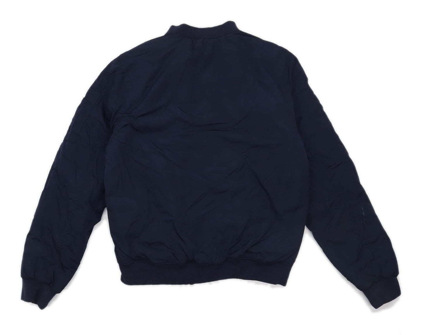 Cubus Mens Size S Blue Midweight Bomber Jacket