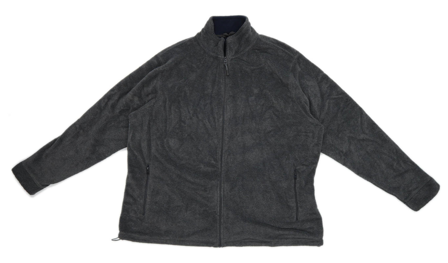 James Pringle Mens Size XL Fleece Grey Jacket