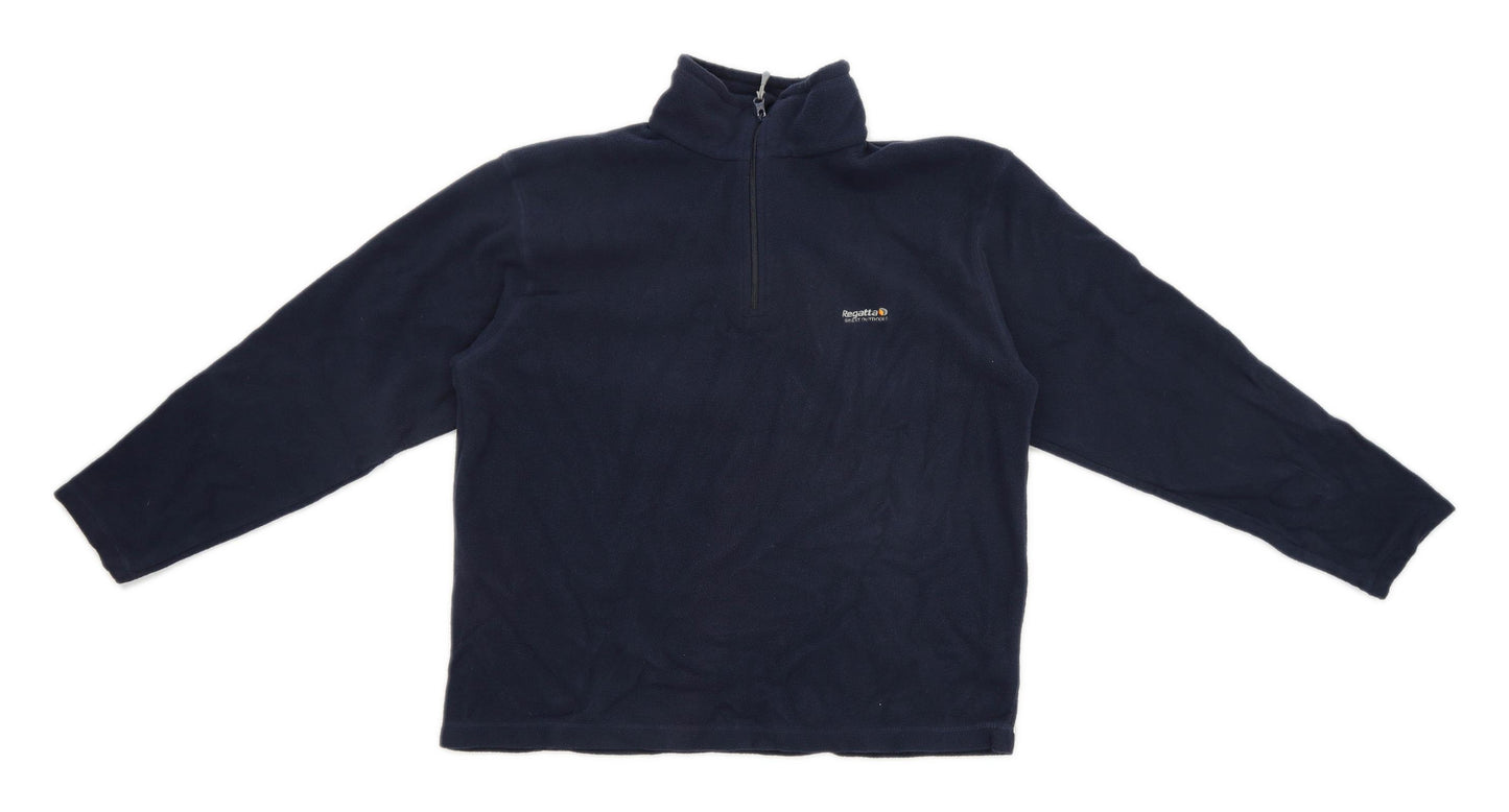 Regatta Mens Size XL Fleece Blue Jacket