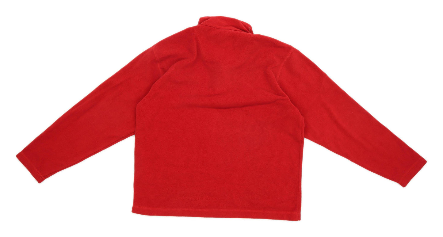 Regatta Mens Size L Fleece Red Jacket