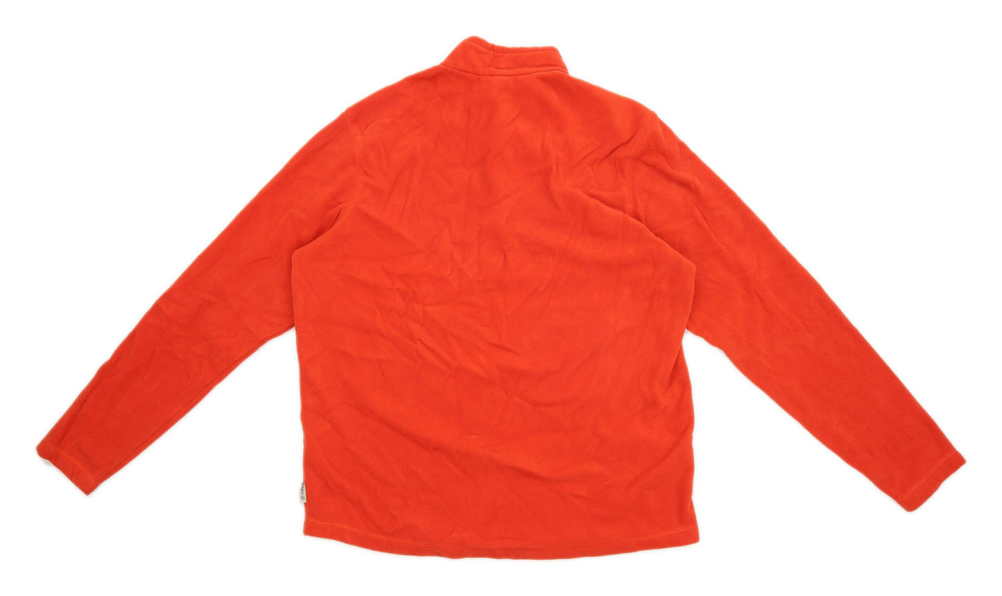 Quechua Mens Size XL Fleece Red Jacket
