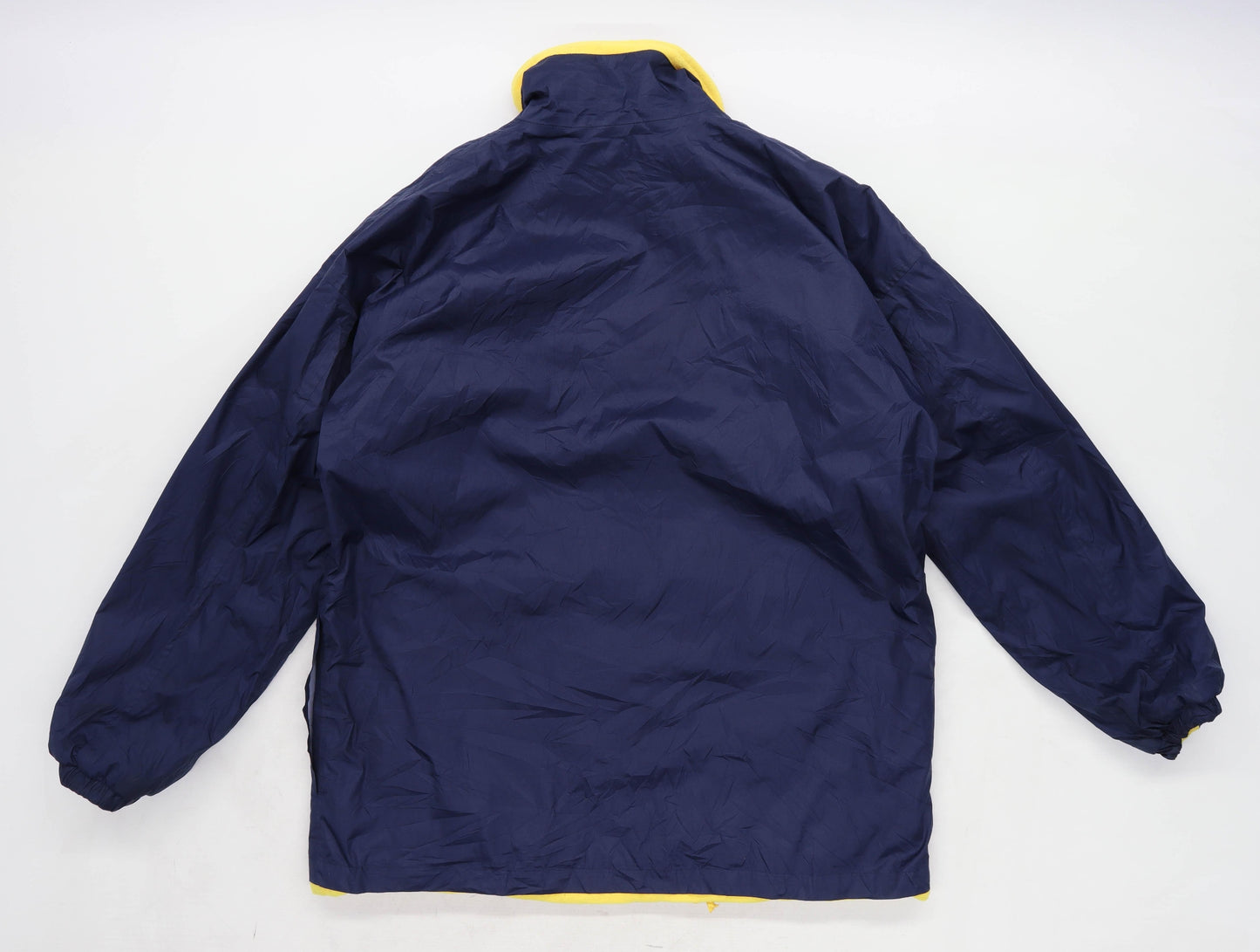 Result Mens Size L Fleece Blue Reversible Coat