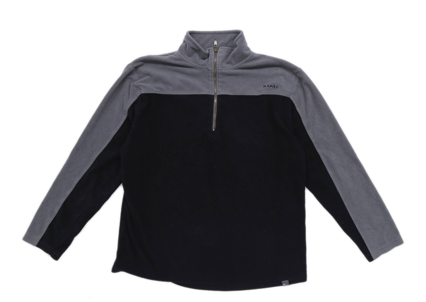 Mambo Mens Size XL Fleece Black Jacket