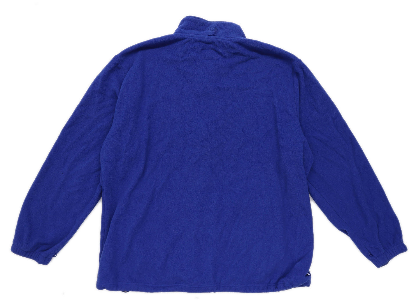 Mountain Essentials Mens Size 3XL Fleece Blue Jacket