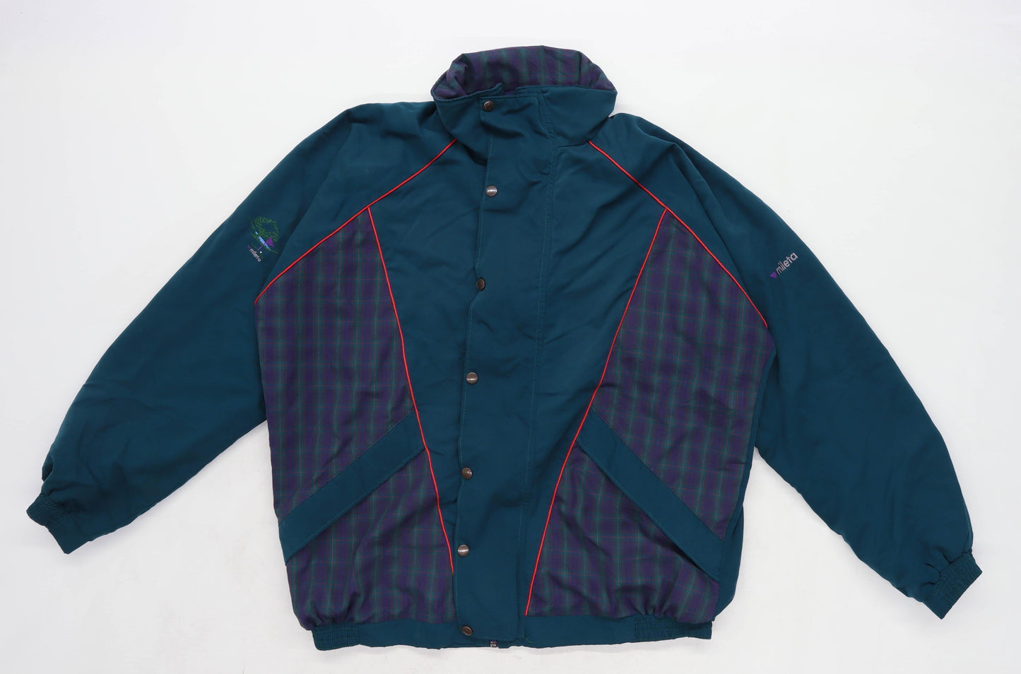 Mileta Mens Size XL Green Shell Jacket