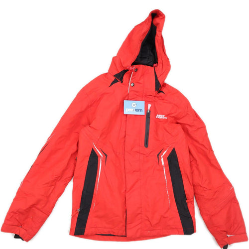 No Fear Mens Size XS Red Waterproof Ski Jacket
