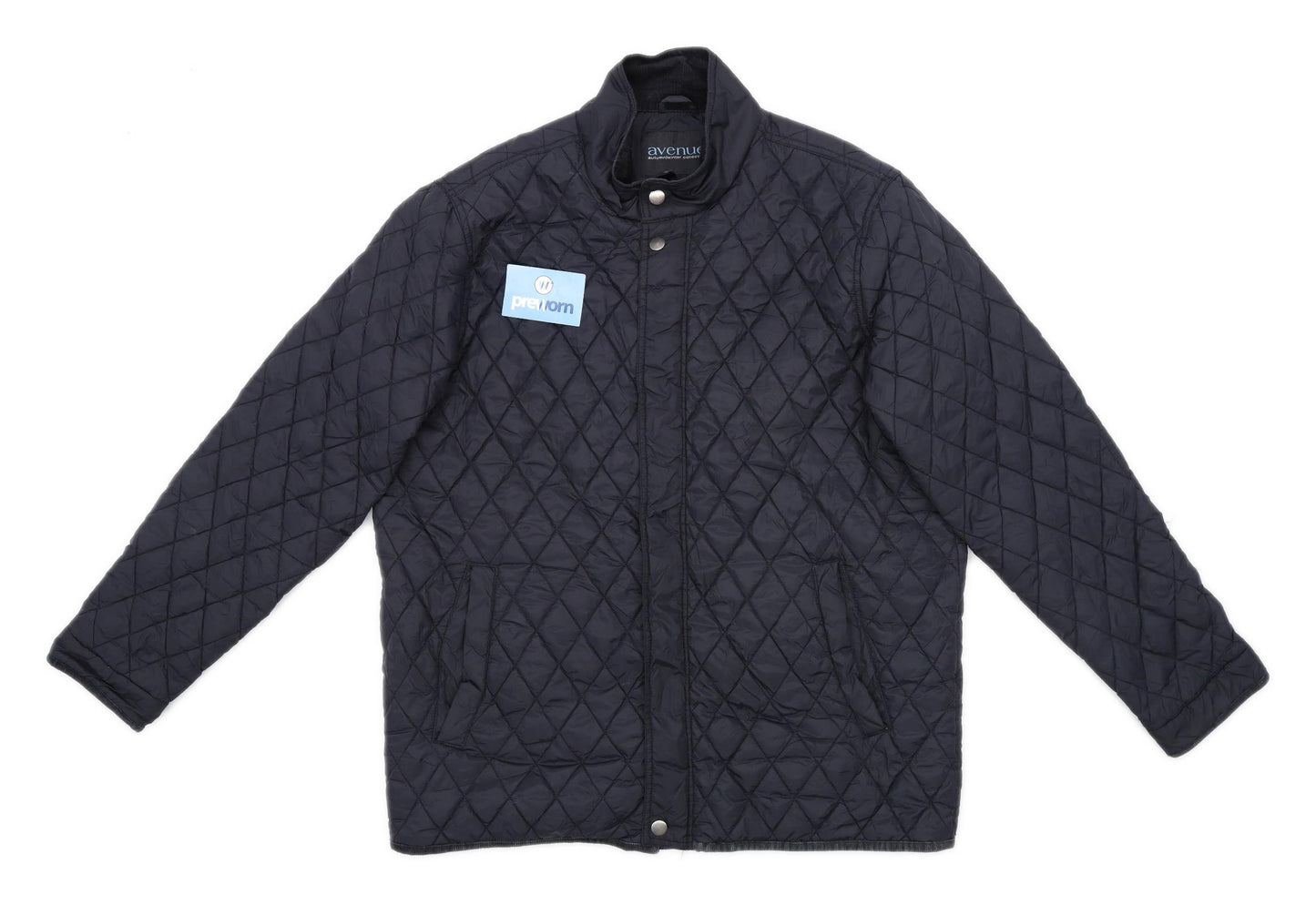Avenue Mens Size XL Black Jacket