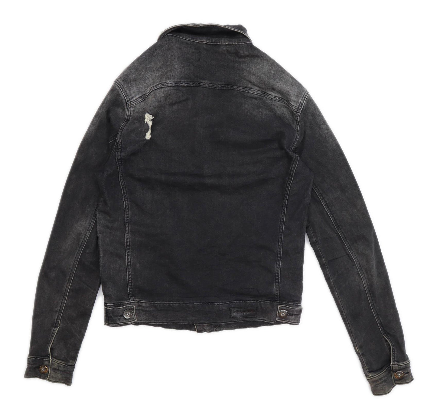 Ashes to DVST Mens Size S Denim Black Jacket