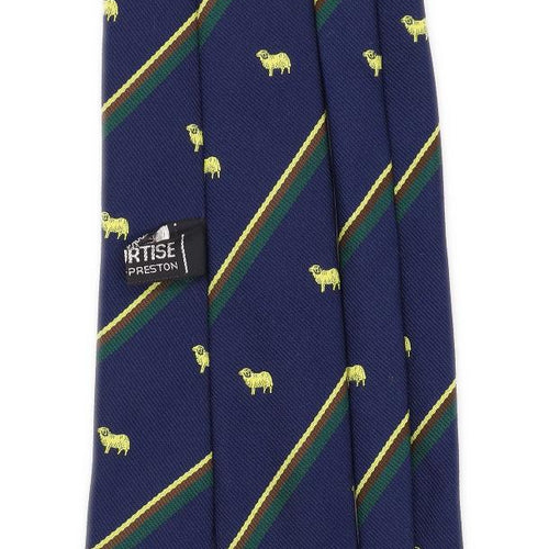 Fulwood-Preston Cricket Club Colourtise Mens Blue Sheep Classic Fit Tie