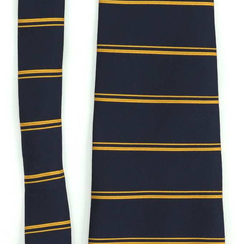 Benefit Year 2002 Neil NMK Smith Mens Blue Cricket Wide Fit Tie