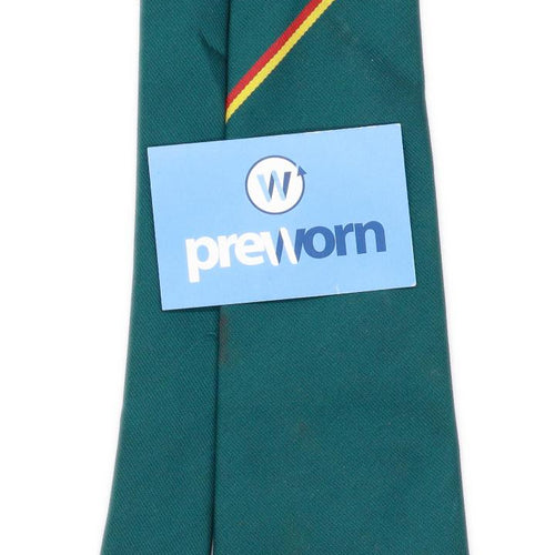 Ngc Hockey Stags Toye Kenning & Spencer Mens Green Striped Wide Fit Tie