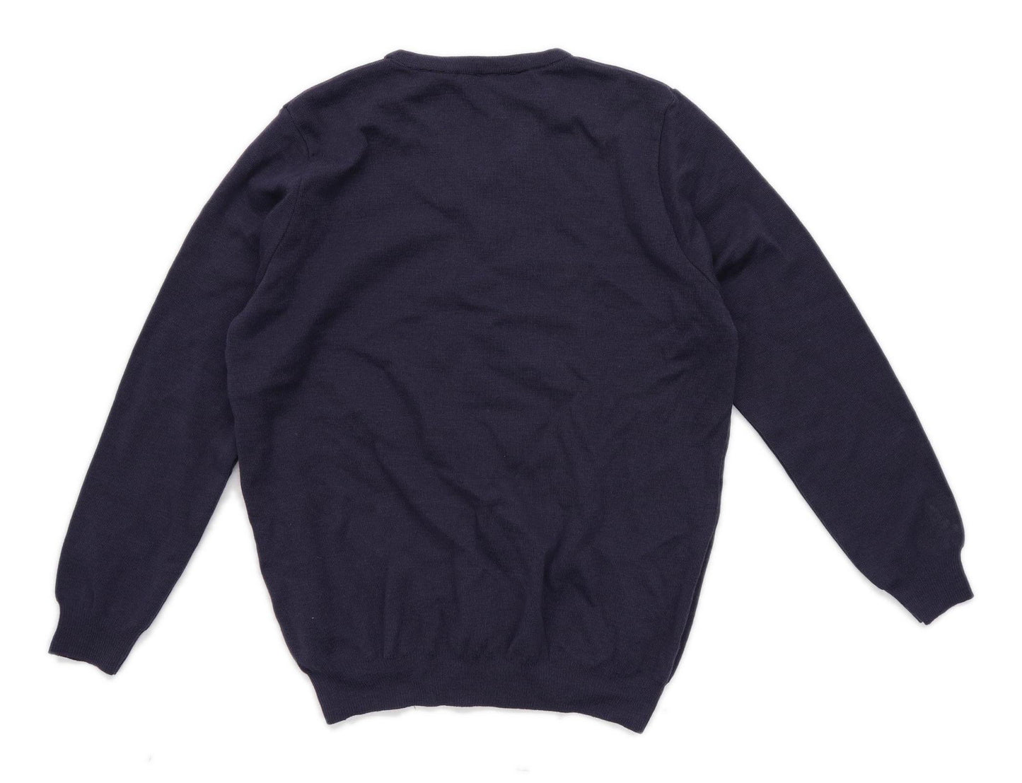 Dimensions Mens Size M Blue Jumper