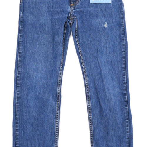 Pierre Cardin Mens Blue Cotton Blend Jeans Size W32/L32