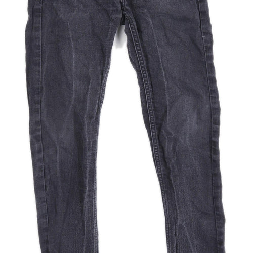 Topman Mens Grey Denim Jeans Size W28/L27