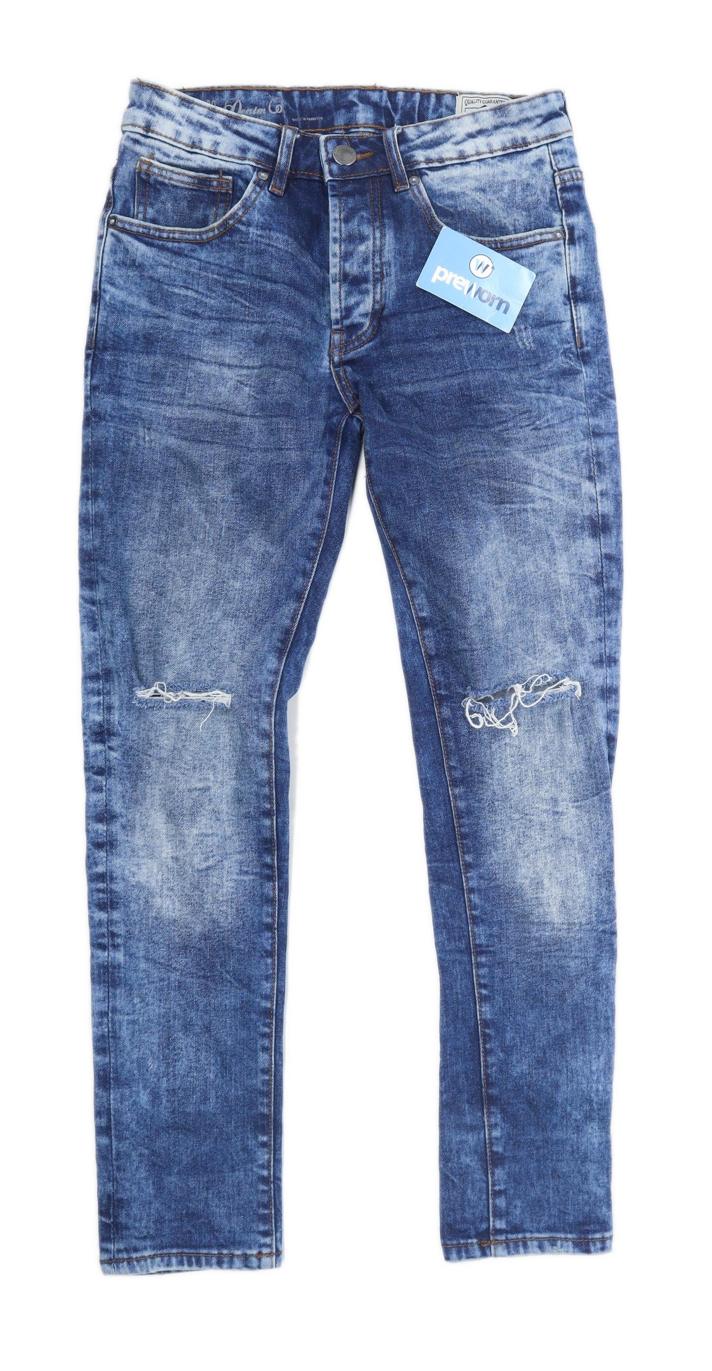 Denim Co Mens Blue Denim Jeans Size W30/L30